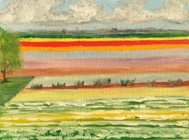 Tulip Field #2 - Original art by Joyce Frederick Tulip Field #2 - Original art by Joyce Frederick