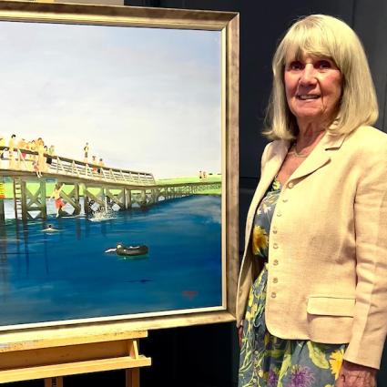 Joyce at Artists & Collectors Gathering
