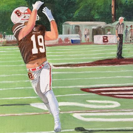 Brown's receiver Sutton Brown's receiver Sutton - original painting by Joyce Frederick